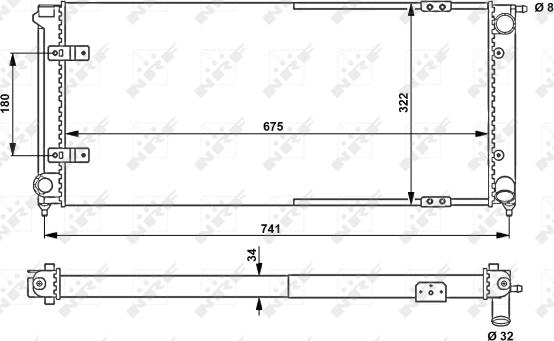 Wilmink Group WG1723500 - Radiator, engine cooling autospares.lv