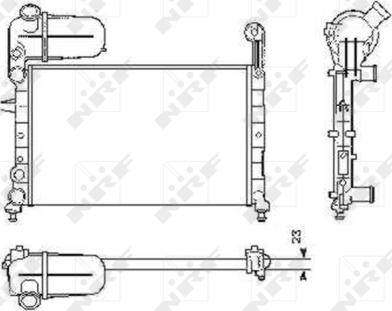 Wilmink Group WG1723512 - Radiator, engine cooling autospares.lv