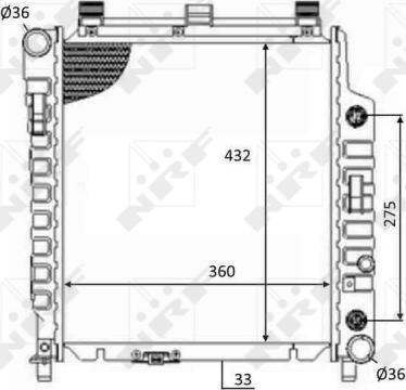 Wilmink Group WG1723635 - Radiator, engine cooling autospares.lv