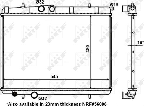 Wilmink Group WG1723047 - Radiator, engine cooling autospares.lv