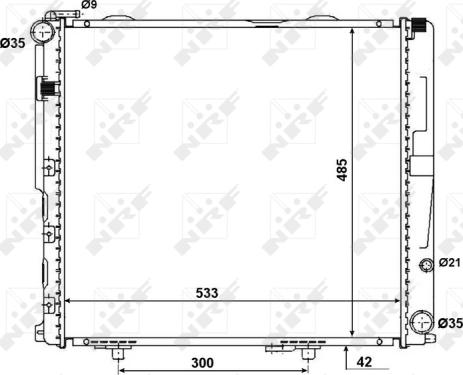 Wilmink Group WG1723028 - Radiator, engine cooling autospares.lv