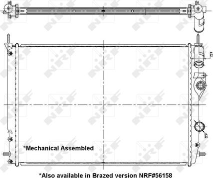 Wilmink Group WG1723192 - Radiator, engine cooling autospares.lv