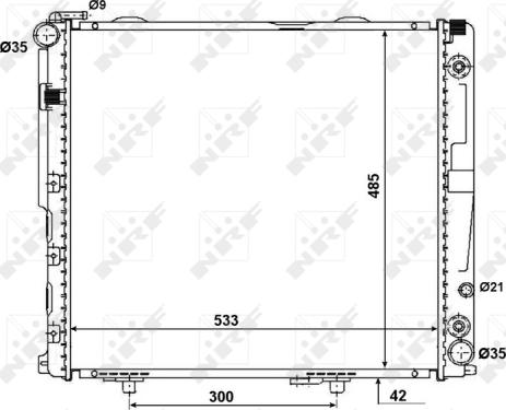 Wilmink Group WG1723163 - Radiator, engine cooling autospares.lv