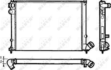 Wilmink Group WG1723124 - Radiator, engine cooling autospares.lv