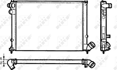 Wilmink Group WG1723125 - Radiator, engine cooling autospares.lv