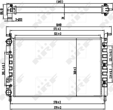 Wilmink Group WG1723209 - Radiator, engine cooling autospares.lv