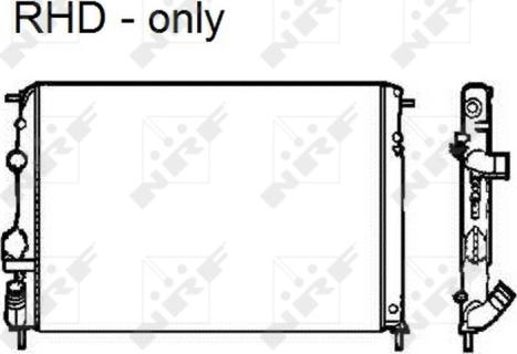 Wilmink Group WG1723286 - Radiator, engine cooling autospares.lv