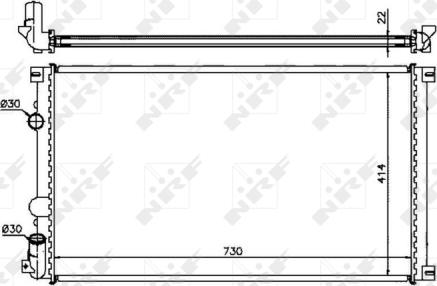 Wilmink Group WG1723281 - Radiator, engine cooling autospares.lv