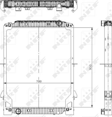 Wilmink Group WG1722964 - Radiator, engine cooling autospares.lv