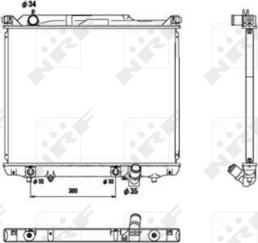 Wilmink Group WG1722419 - Radiator, engine cooling autospares.lv