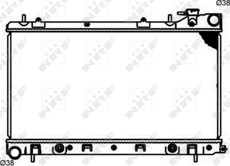 Wilmink Group WG1722438 - Radiator, engine cooling autospares.lv