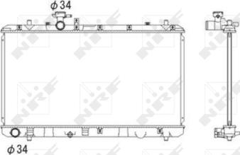 Wilmink Group WG1722423 - Radiator, engine cooling autospares.lv