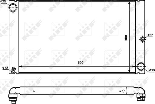 Wilmink Group WG1722548 - Radiator, engine cooling autospares.lv