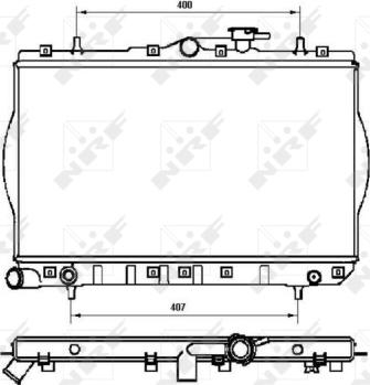 Wilmink Group WG1722169 - Radiator, engine cooling autospares.lv