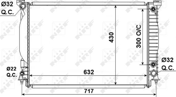 Wilmink Group WG1722123 - Radiator, engine cooling autospares.lv