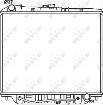 Wilmink Group WG1722383 - Radiator, engine cooling autospares.lv