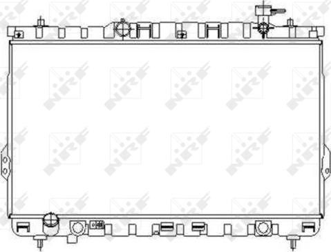 Wilmink Group WG1722239 - Radiator, engine cooling autospares.lv