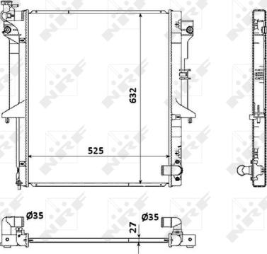 Wilmink Group WG1722708 - Radiator, engine cooling autospares.lv