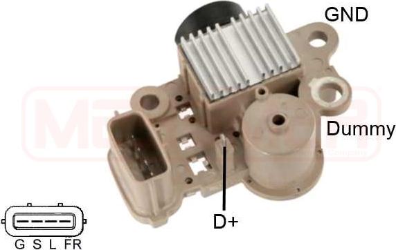 Wilmink Group WG1775958 - Voltage regulator, alternator autospares.lv