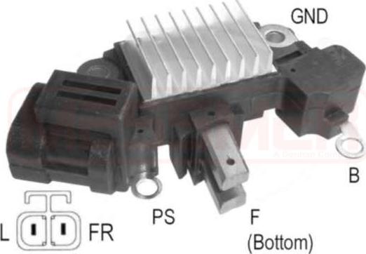 Wilmink Group WG1775952 - Voltage regulator, alternator autospares.lv