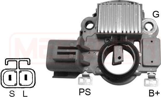 Wilmink Group WG1775915 - Voltage regulator, alternator autospares.lv