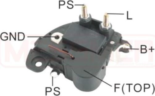 Wilmink Group WG1775916 - Voltage regulator, alternator autospares.lv