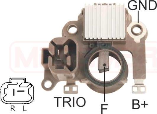 Wilmink Group WG1775861 - Voltage regulator, alternator autospares.lv