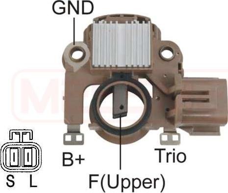 Wilmink Group WG1775862 - Voltage regulator, alternator autospares.lv