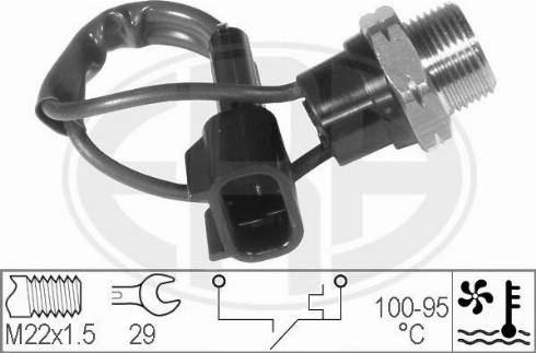 Wilmink Group WG1777081 - Temperature Switch, radiator / air conditioner fan autospares.lv