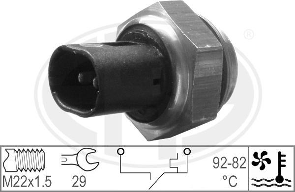Wilmink Group WG1777025 - Temperature Switch, radiator / air conditioner fan autospares.lv