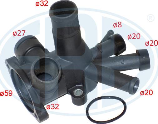 Wilmink Group WG1777234 - Coolant Flange autospares.lv