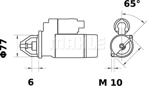 Wilmink Group WG2044991 - Starter autospares.lv