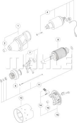 Wilmink Group WG2044944 - Starter autospares.lv