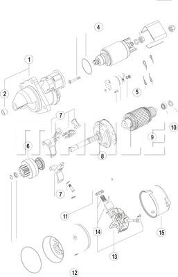 Wilmink Group WG2044965 - Starter autospares.lv