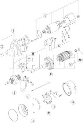 Wilmink Group WG2044908 - Starter autospares.lv