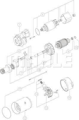 Wilmink Group WG2044931 - Starter autospares.lv