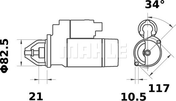 Wilmink Group WG2044974 - Starter autospares.lv