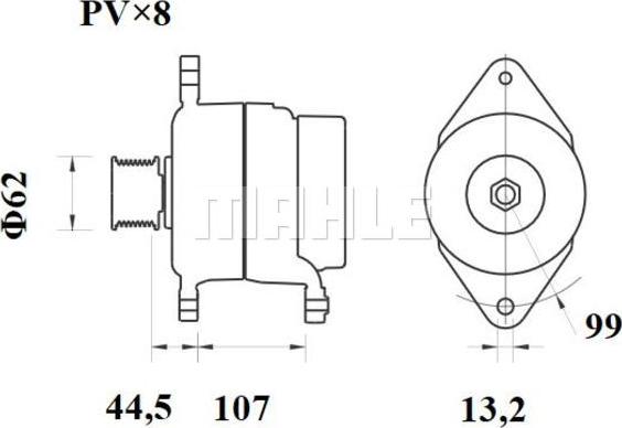 Wilmink Group WG2044040 - Alternator autospares.lv