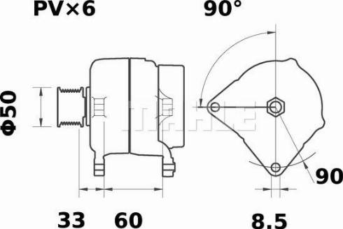 Wilmink Group WG2044043 - Alternator autospares.lv