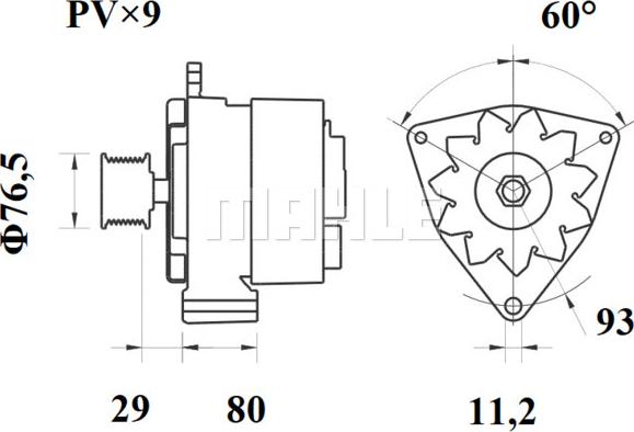 Wilmink Group WG2044001 - Alternator autospares.lv