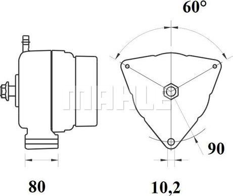 Wilmink Group WG2044007 - Alternator autospares.lv