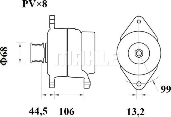 Wilmink Group WG2044013 - Alternator autospares.lv