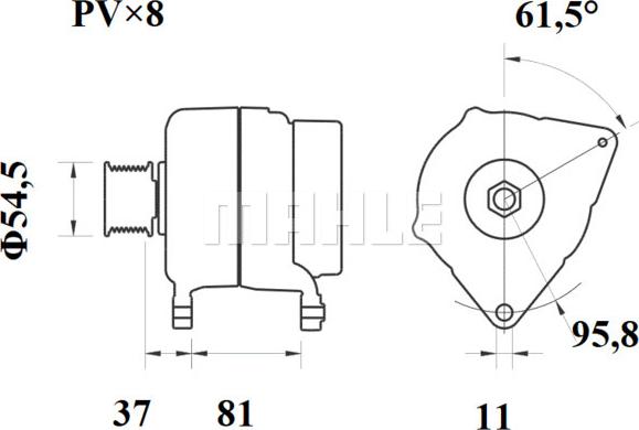 Wilmink Group WG2044012 - Alternator autospares.lv