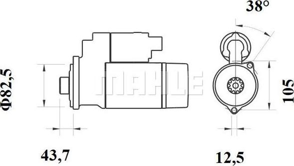 Wilmink Group WG2044898 - Starter autospares.lv