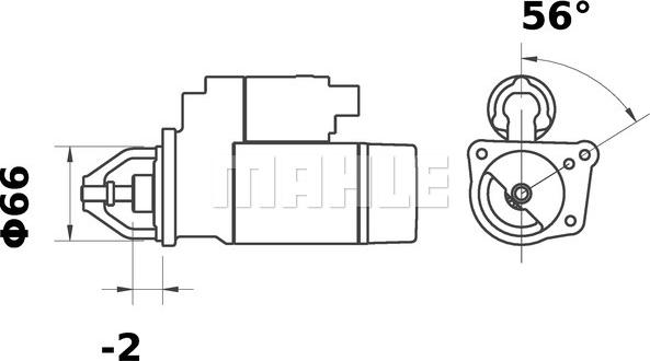 Wilmink Group WG2045437 - Starter autospares.lv