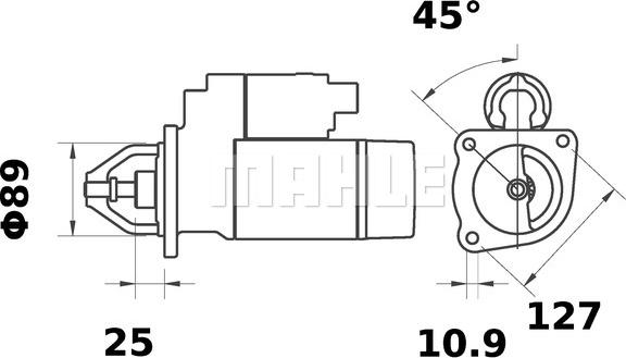 Wilmink Group WG2045093 - Starter autospares.lv