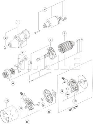 Wilmink Group WG2045016 - Starter autospares.lv