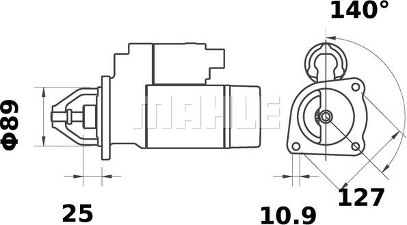 Wilmink Group WG2045033 - Starter autospares.lv