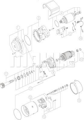 Wilmink Group WG2045196 - Starter autospares.lv