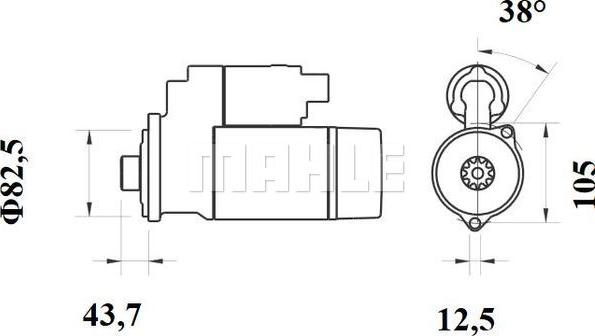 Wilmink Group WG2045202 - Starter autospares.lv